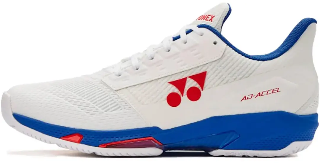Yonex Power Cushion Ad-accel Wide Allcourt Schoenen Wit EU 41 Man