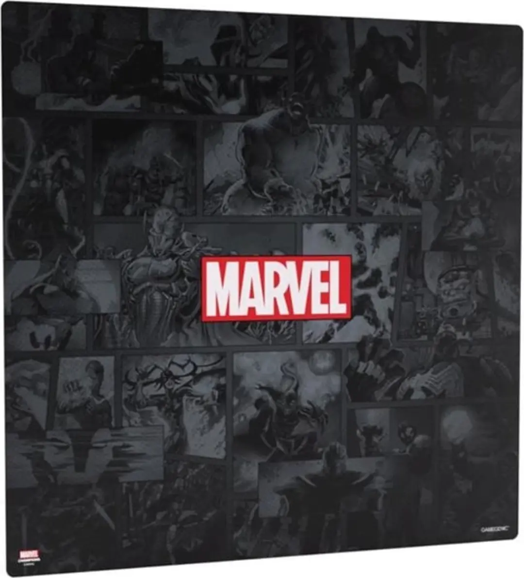 Gamegenic Marvel Champions LCG Black Playmat XL