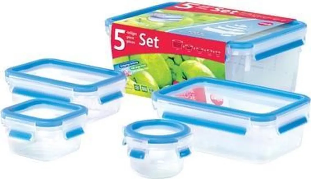 Emsa Clip & Close Vershouddoos 3,7L - 5 Stuks - afbeelding 2 van 5