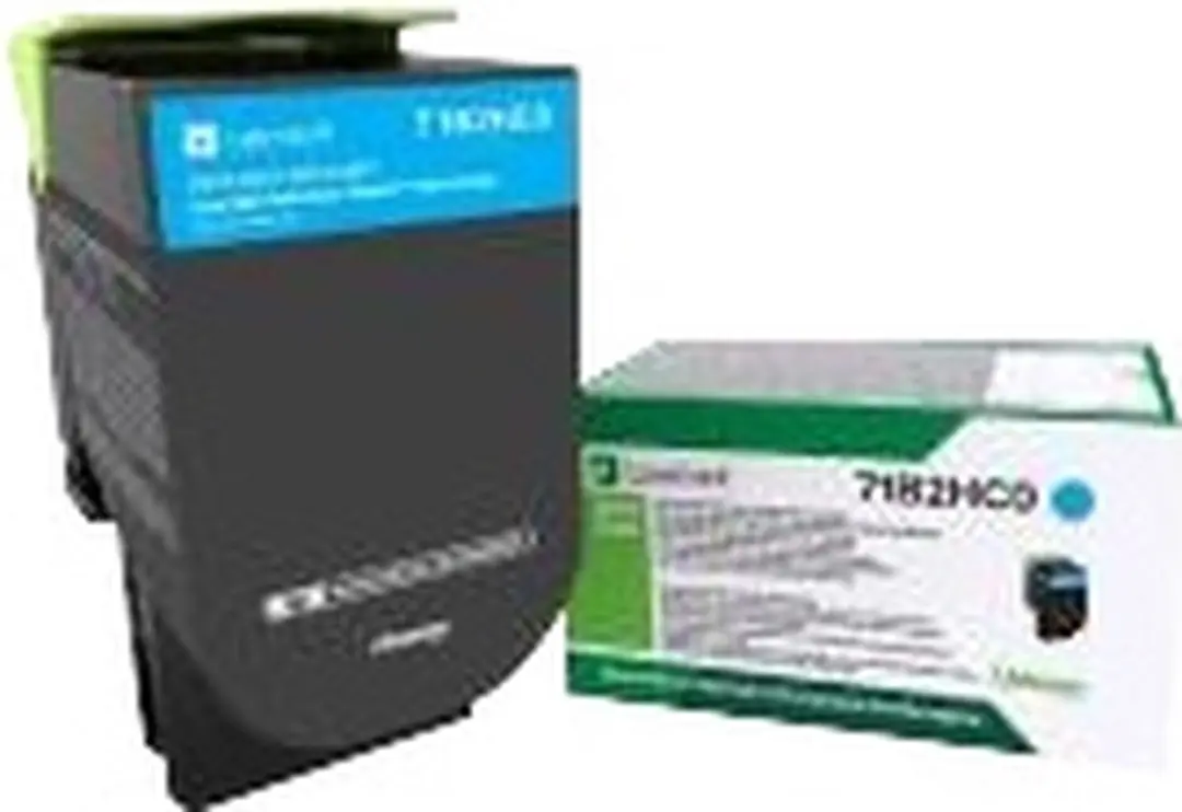 Lexmark 71B2HC0 Toner - Cyan - 3500 pagina's