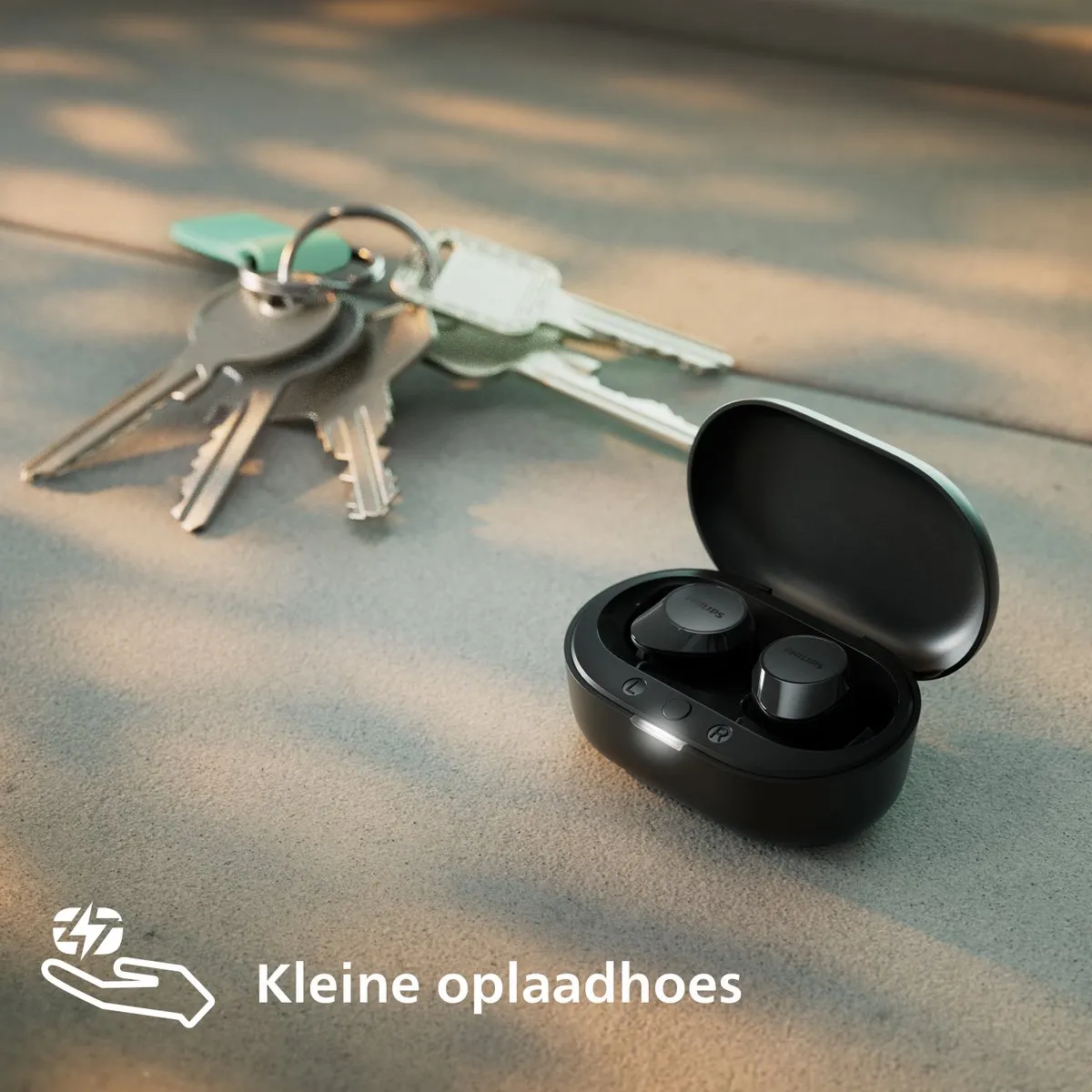 Philips TAT1209 True Wireless In-Ear - Zwart
