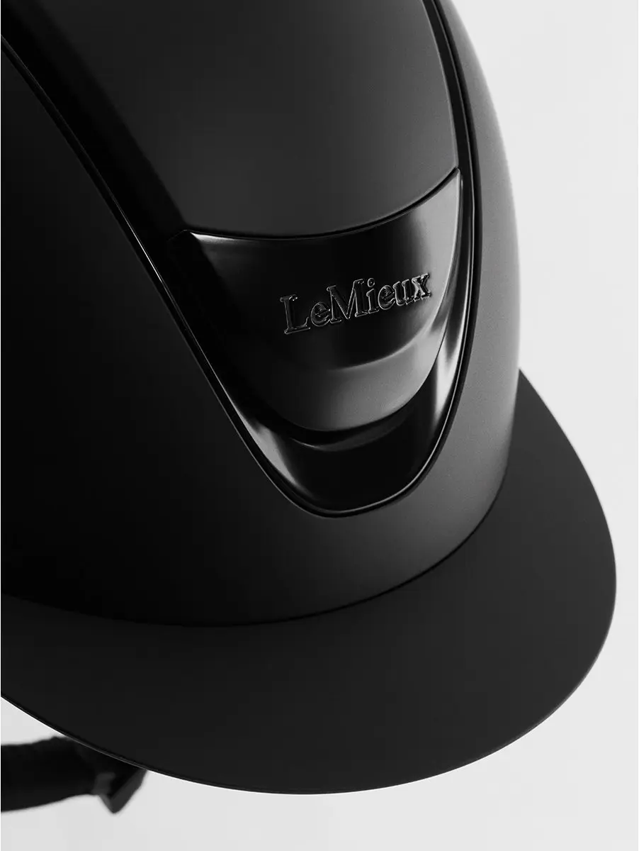 Lemieux Verv Competition Paardrijcap - Maat 56 - Zwart