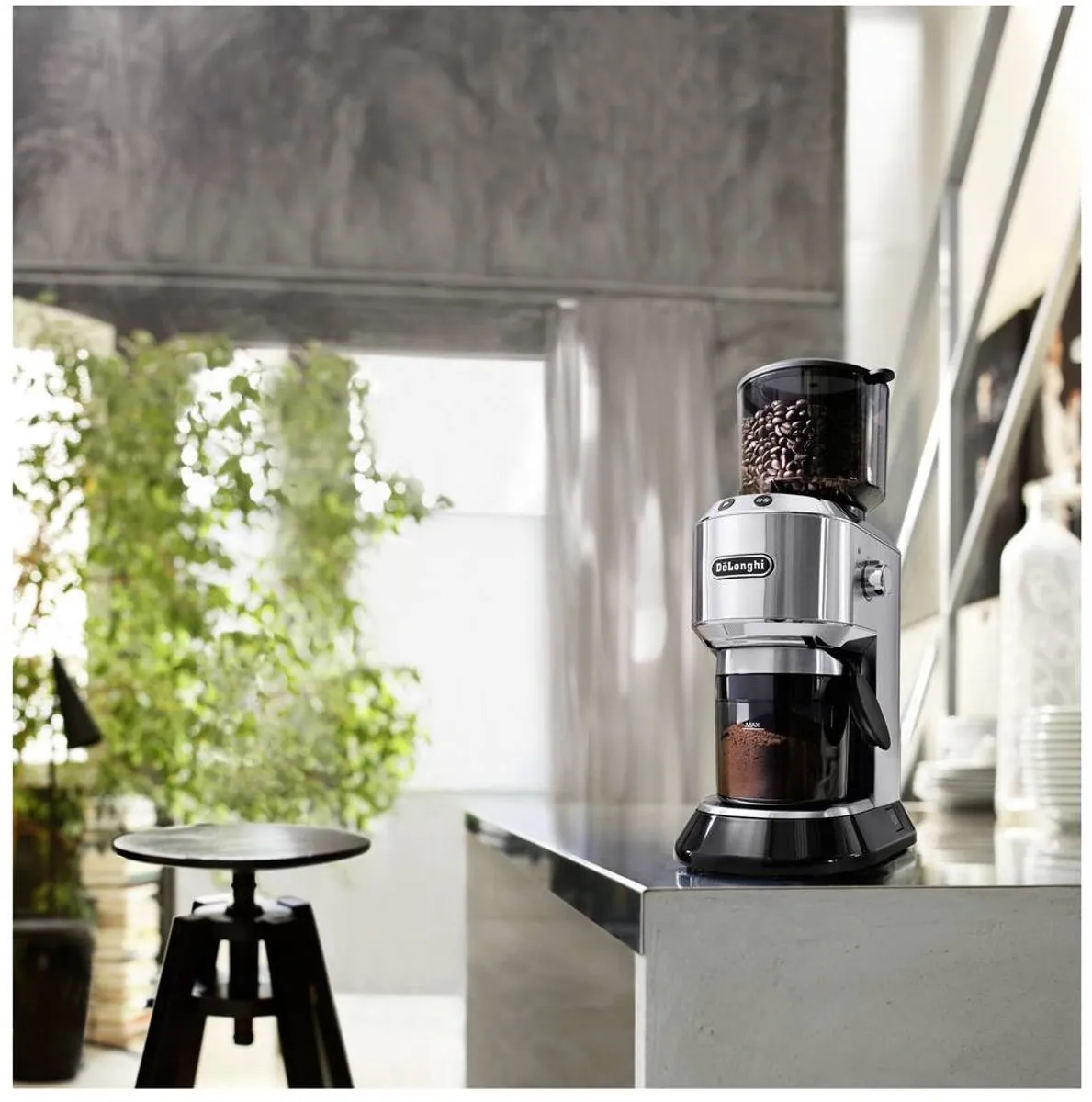 De'Longhi Dedica KG 521.M Koffiemolen - Zilver - afbeelding 6 van 6