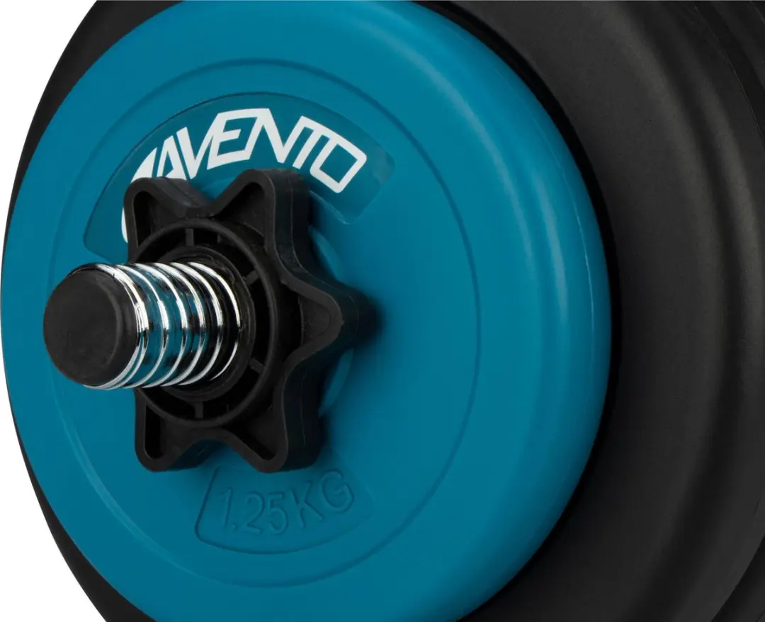Avento Halter Verstelbaar Kunststof 15 kg - Zwart
