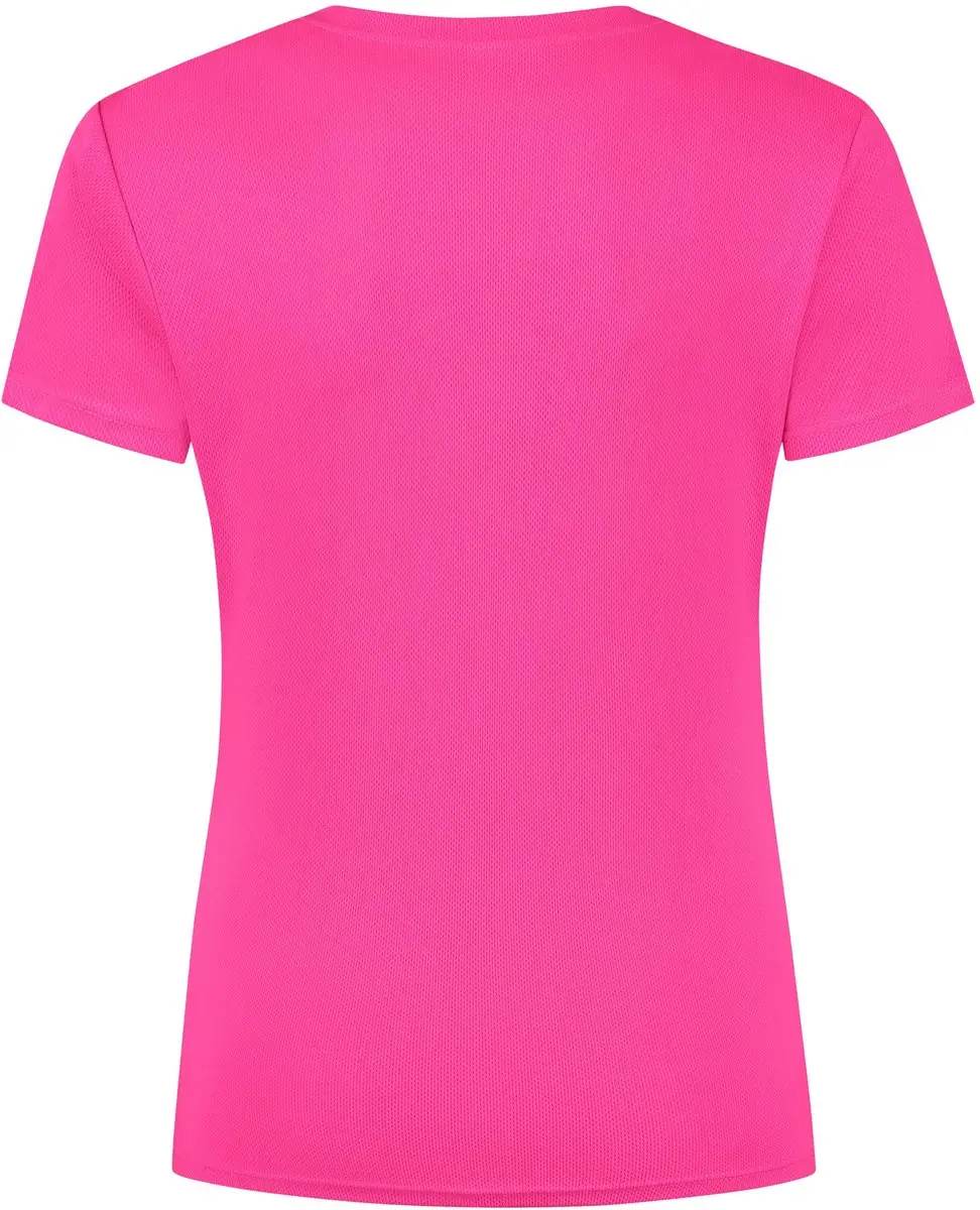 Rogelli Promo Dames Hardloopshirt Korte mouw - Roze S - afbeelding 4 van 6