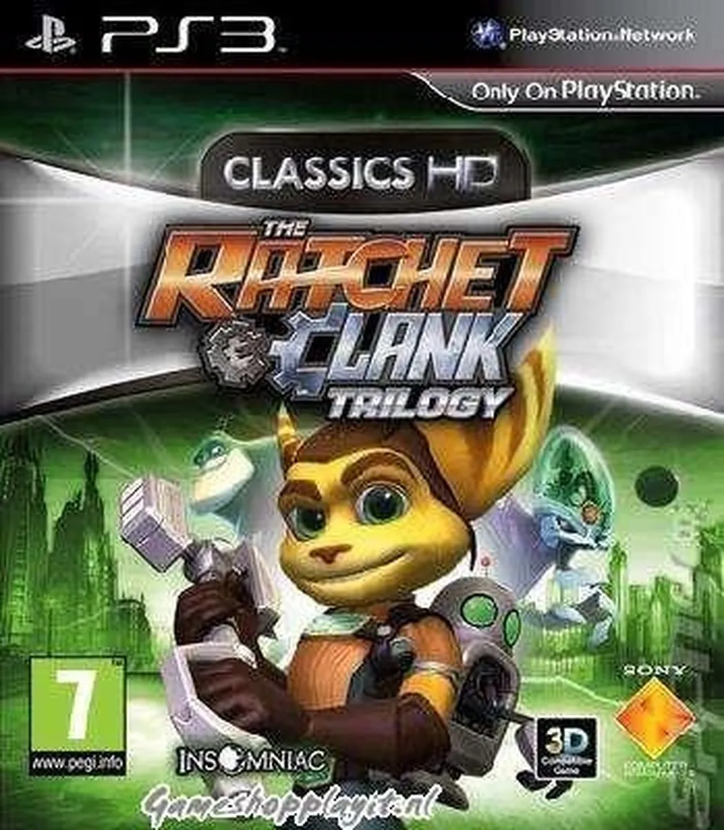 Sony PlayStation The Ratchet & Clank Trilogy