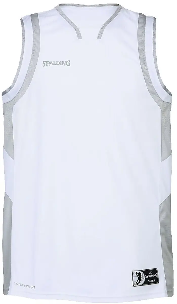 All Star Tank Top Wit/Zilver Grijs