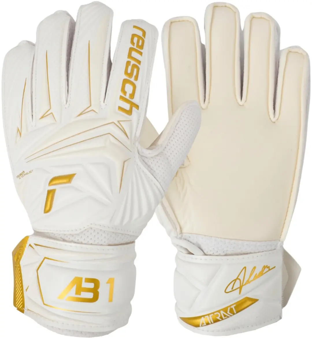 Reusch Keepershandschoenen Attrakt Solid Junior Wit
