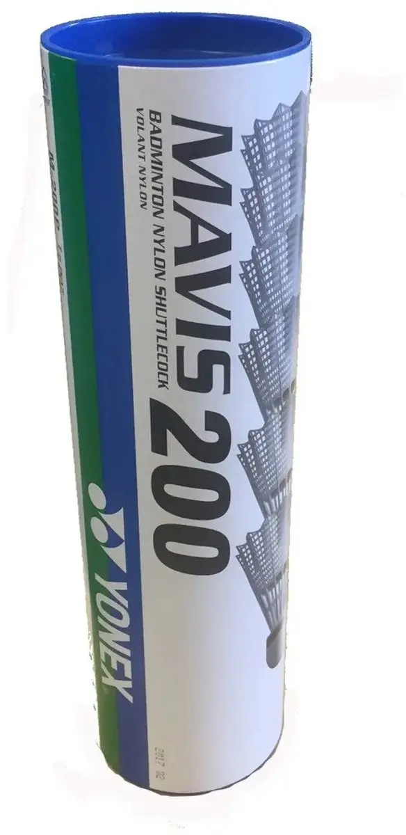 Yonex Mavis 200 Badmintonshuttles - 6 Stuks Wit