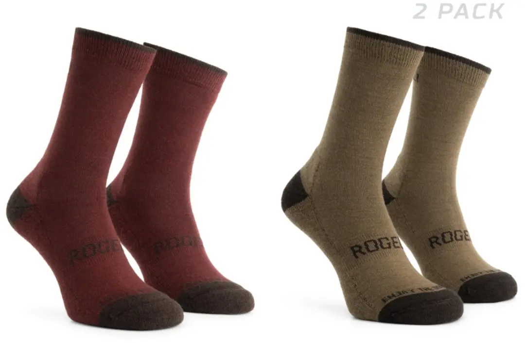 Rogelli Merino Wool Dames en Heren 2 pack Fietssokken