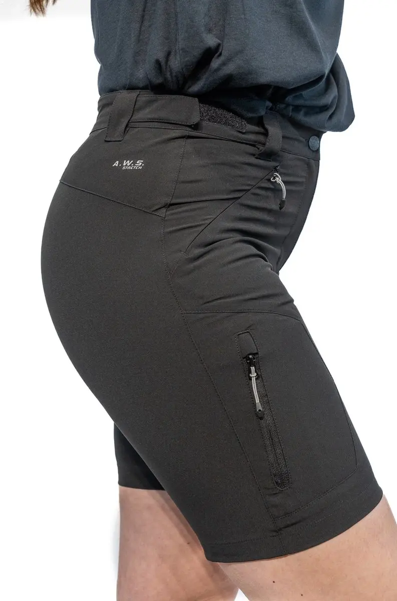 Icepeak Beaufort Wandelshort Dames - S/36 - Zwart