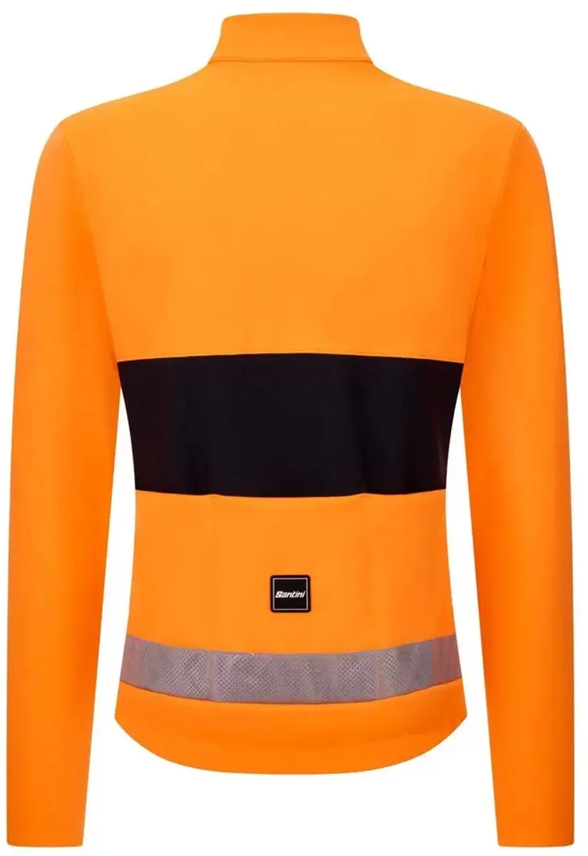 Santini Shield Core Winterjas - Orange Fluo M