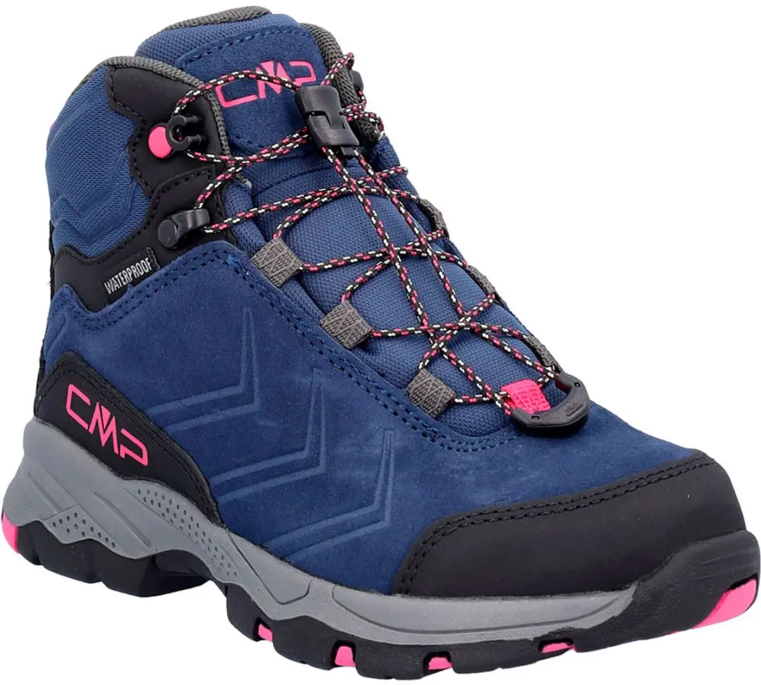 CMP Melnick Mid WP Wandelschoenen 34 - Blauw/Fuchsia