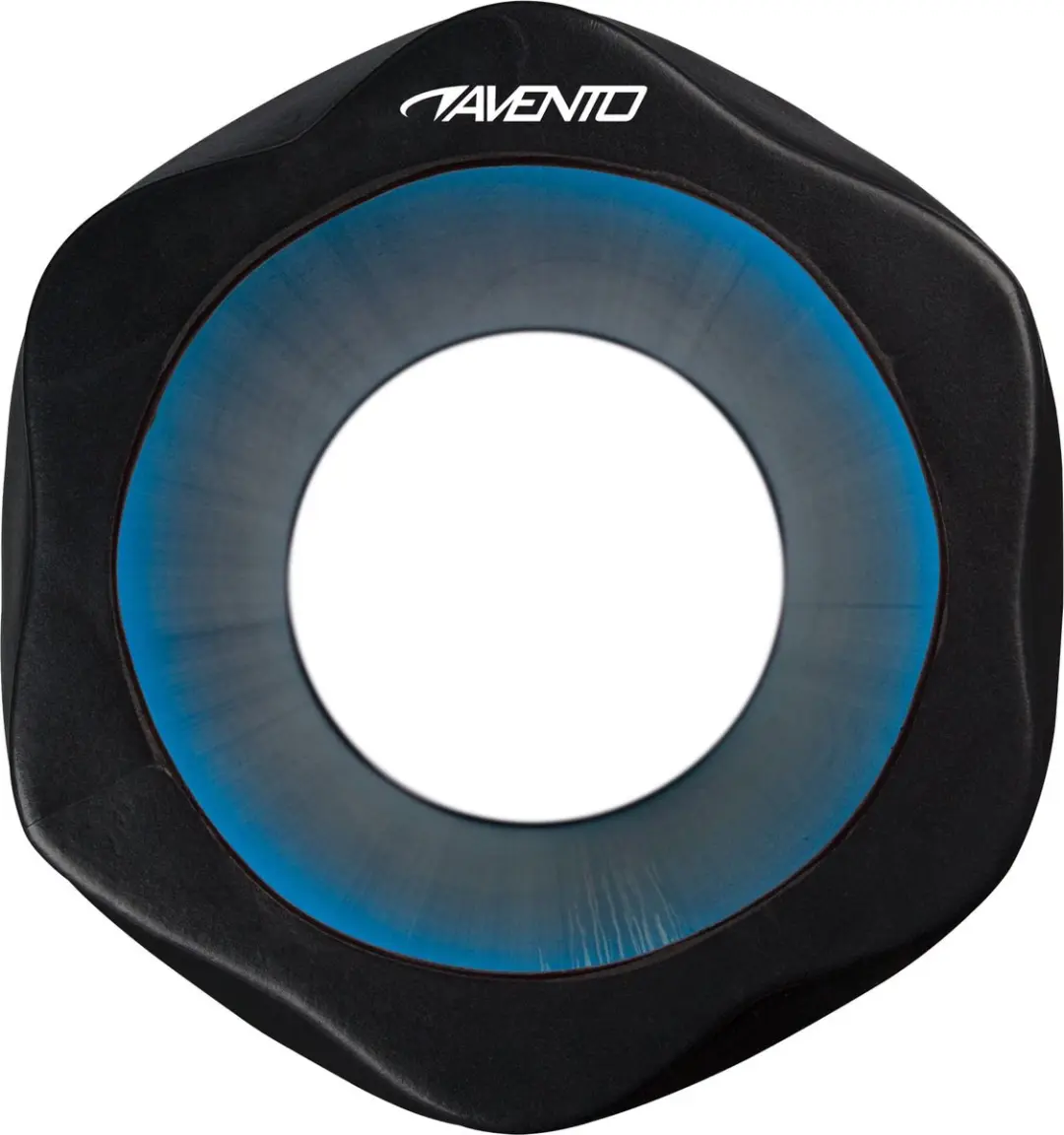 Avento Massage Roller Wave Foam - Zwart/Blauw