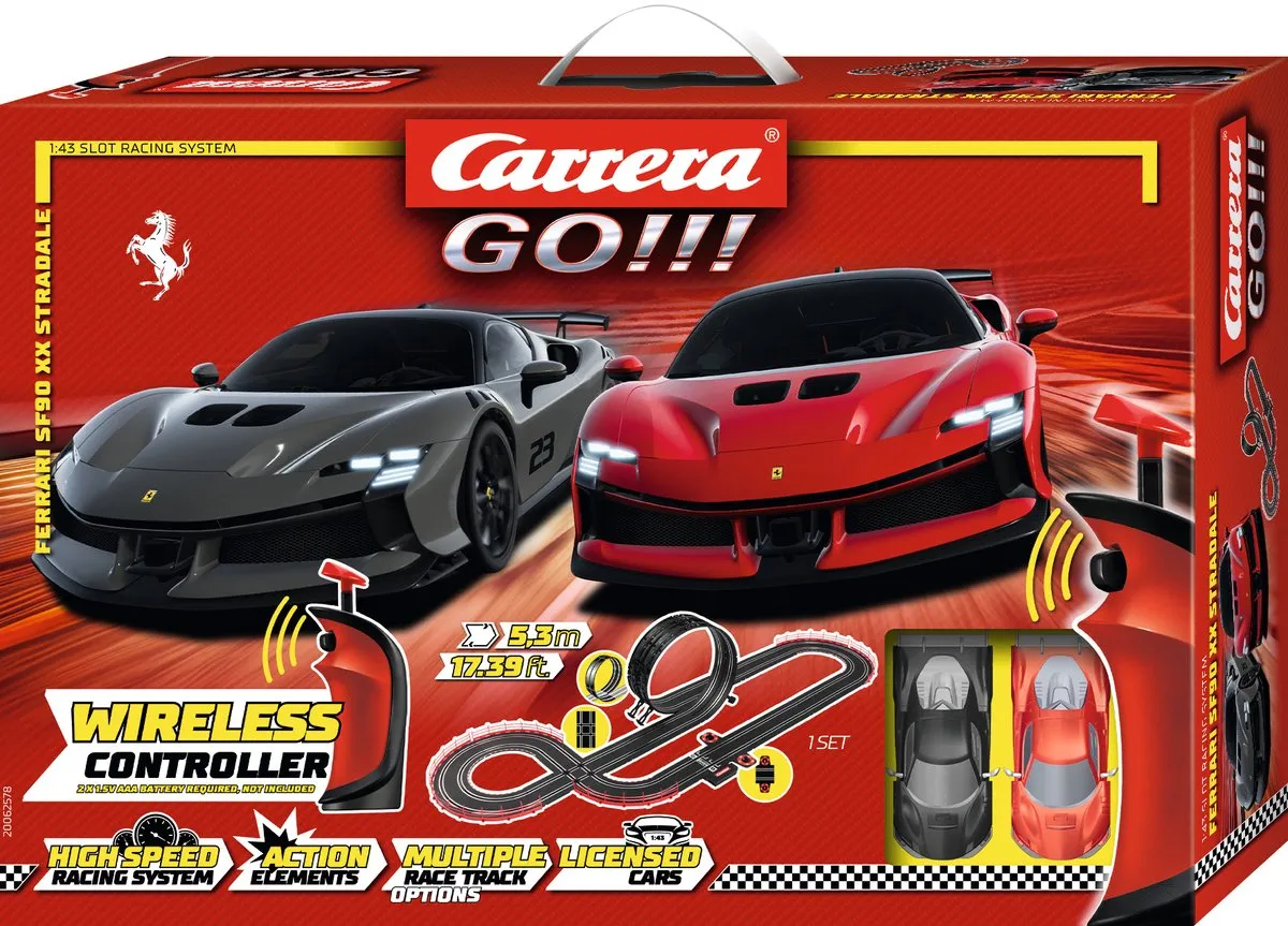Carrera Go!!! Supercars Ferrari SF-90 XX Stradale Racebaan