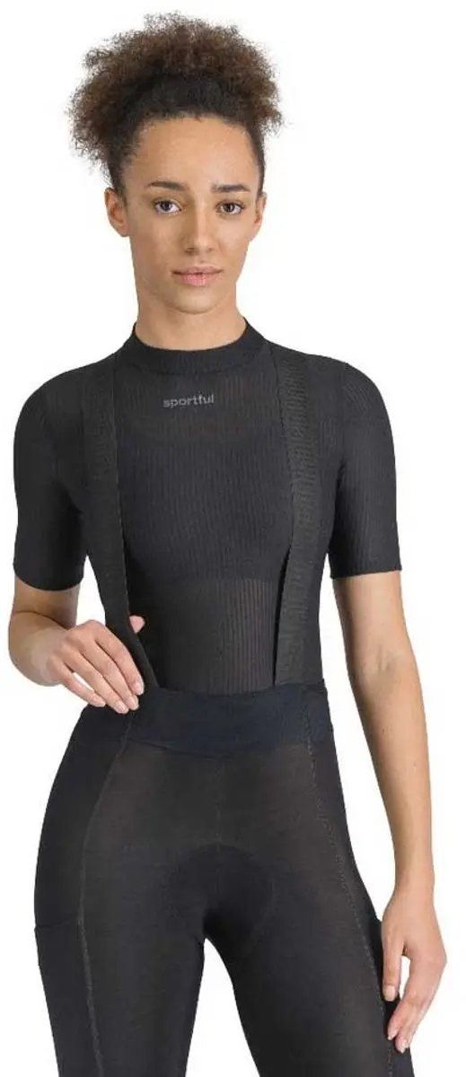 Sportful Winter Korte Mouwen Basislaag Zwart M Vrouw