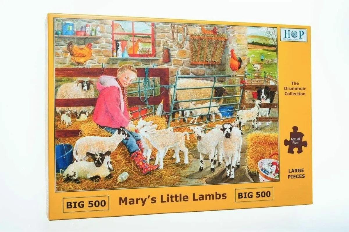 House Of Puzzles Mary's Little Lambs Puzzel