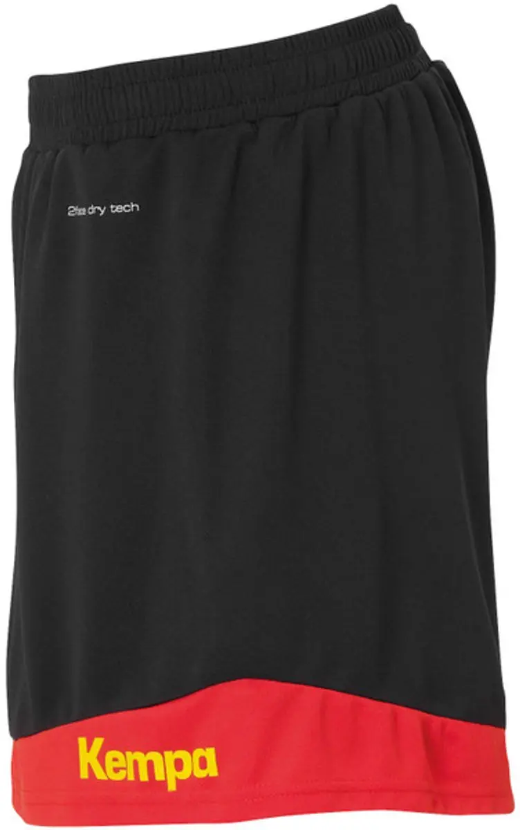 Kempa Emotion 2.0 Short Dames - XXL - Zwart/Rood