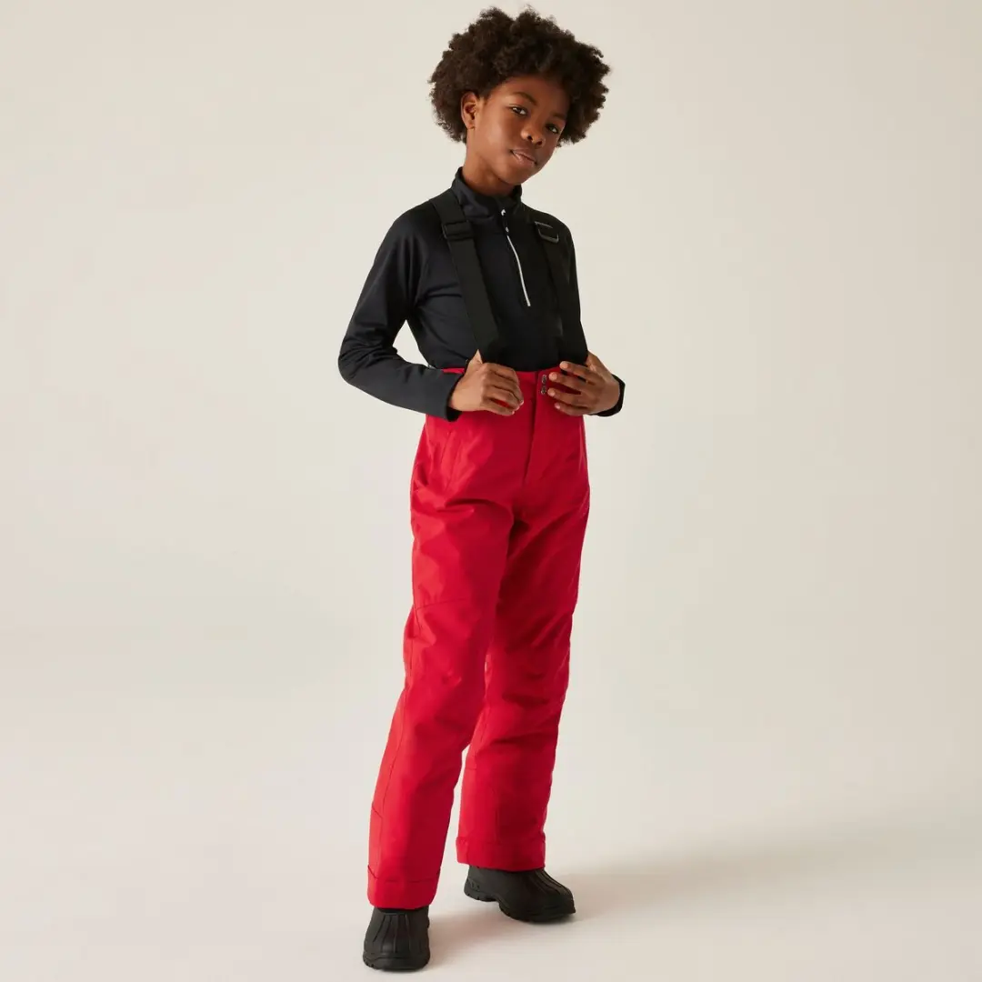 Dare 2b, Outmove II Waterdichte Kinder Skibroek, Danger Red, Maat 140