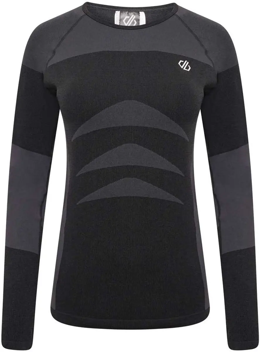Dare 2b In The Zone III Thermoset Damesbroek & Shirt - XS - Zwart/donkergrijs