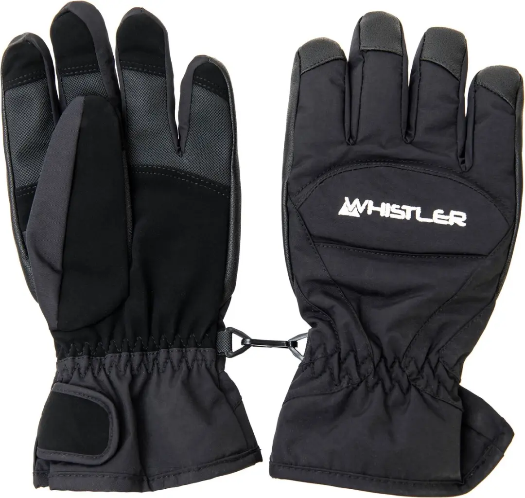 Whistler Slough Jr. Fingerhandschuhe - XXXL - Zwart