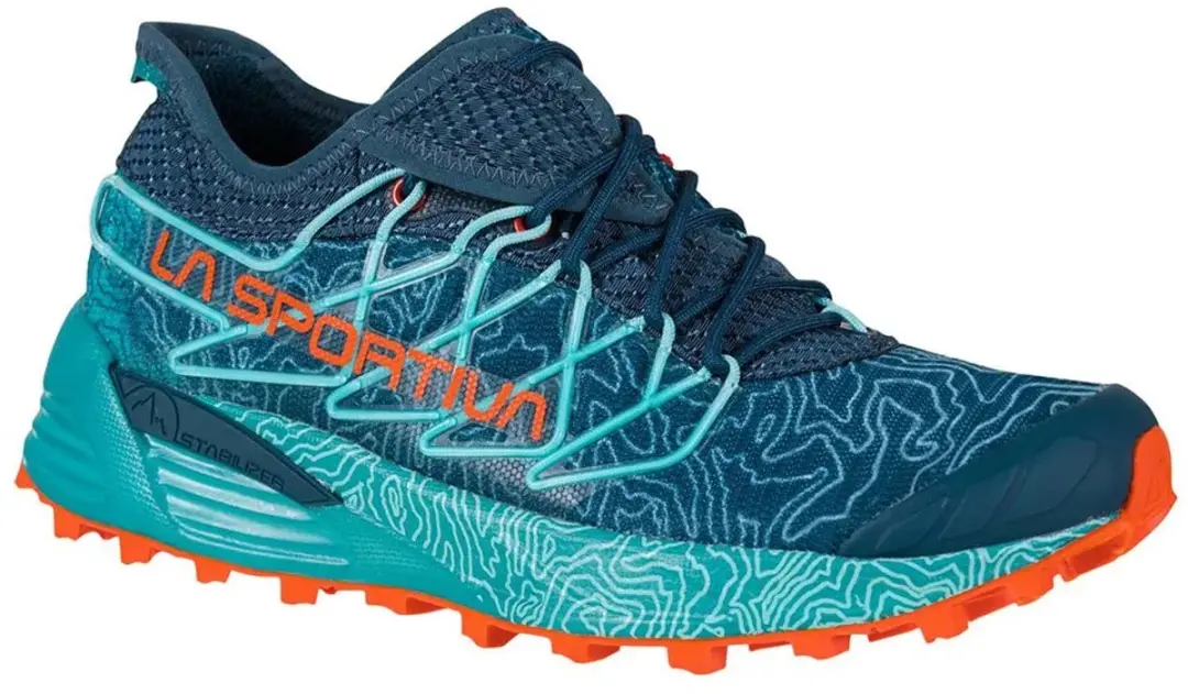 La Sportiva Mutant Trailschoenen 37 - Storm Blue/Cherry Tomato