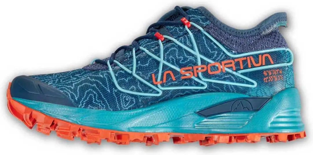 La Sportiva Mutant Trailschoenen 37 - Storm Blue/Cherry Tomato