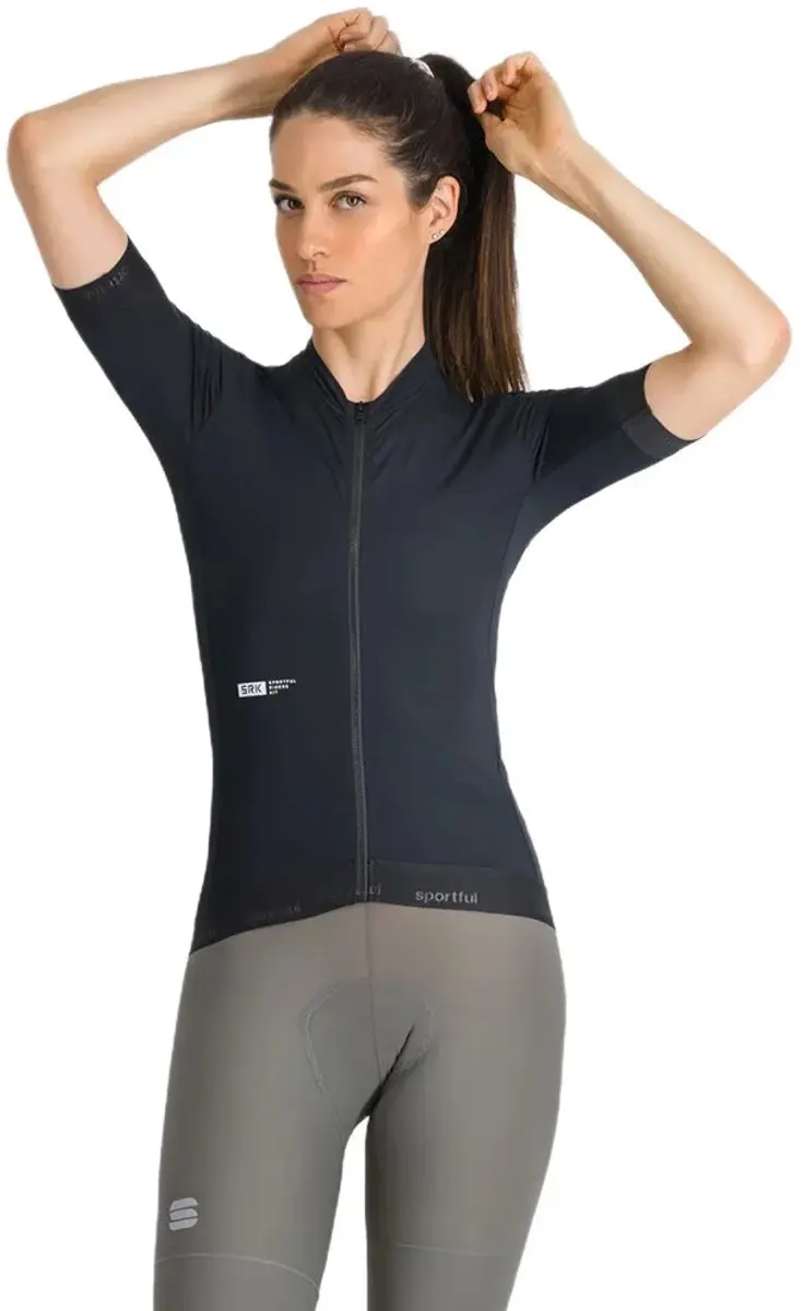Sportful Srk 2 Korte Mouw Wielertrui Zwart L Vrouw
