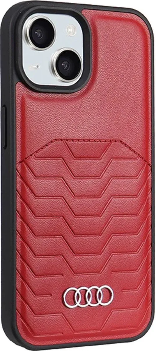 Audi MagSafe iPhone Hoesje - Rood