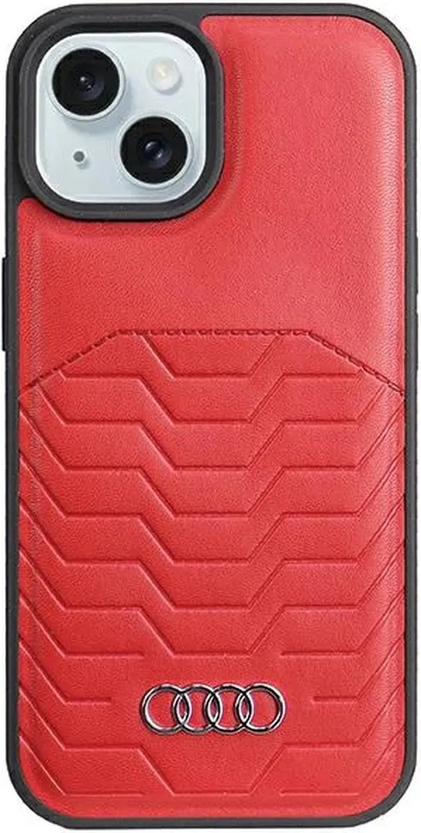 Audi MagSafe iPhone Hoesje - Rood