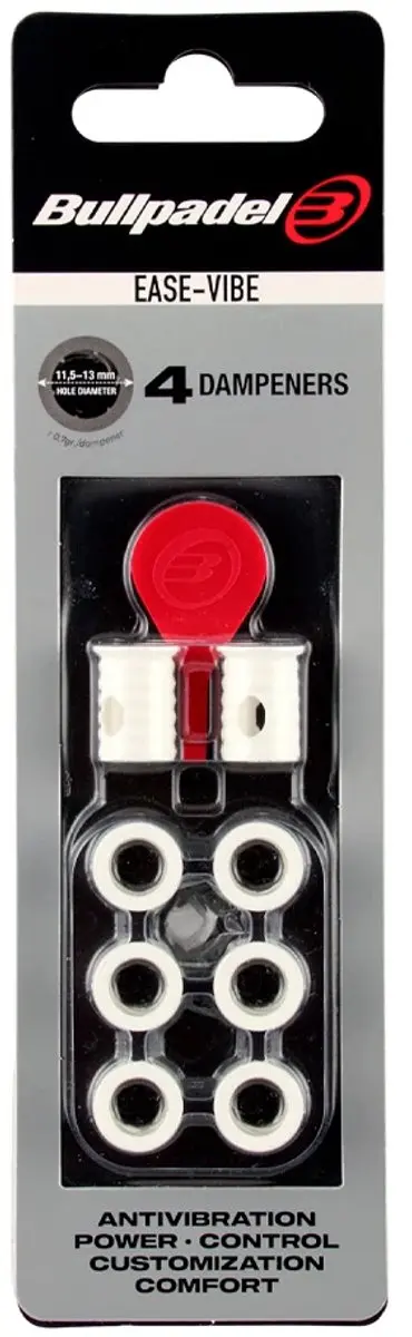 Bullpadel ShockOut White Anti-Vibrator