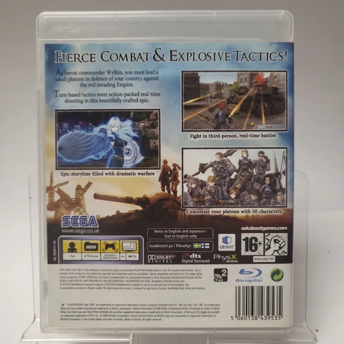 Sega Valkyria Chronicles - PS3