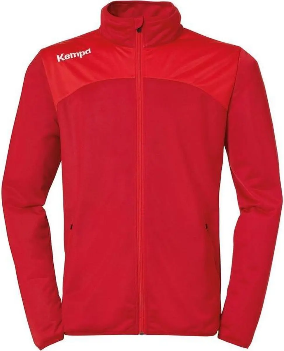Kempa Emotion 2.0 Polyesterjack Chili Rood-Rood Maat L