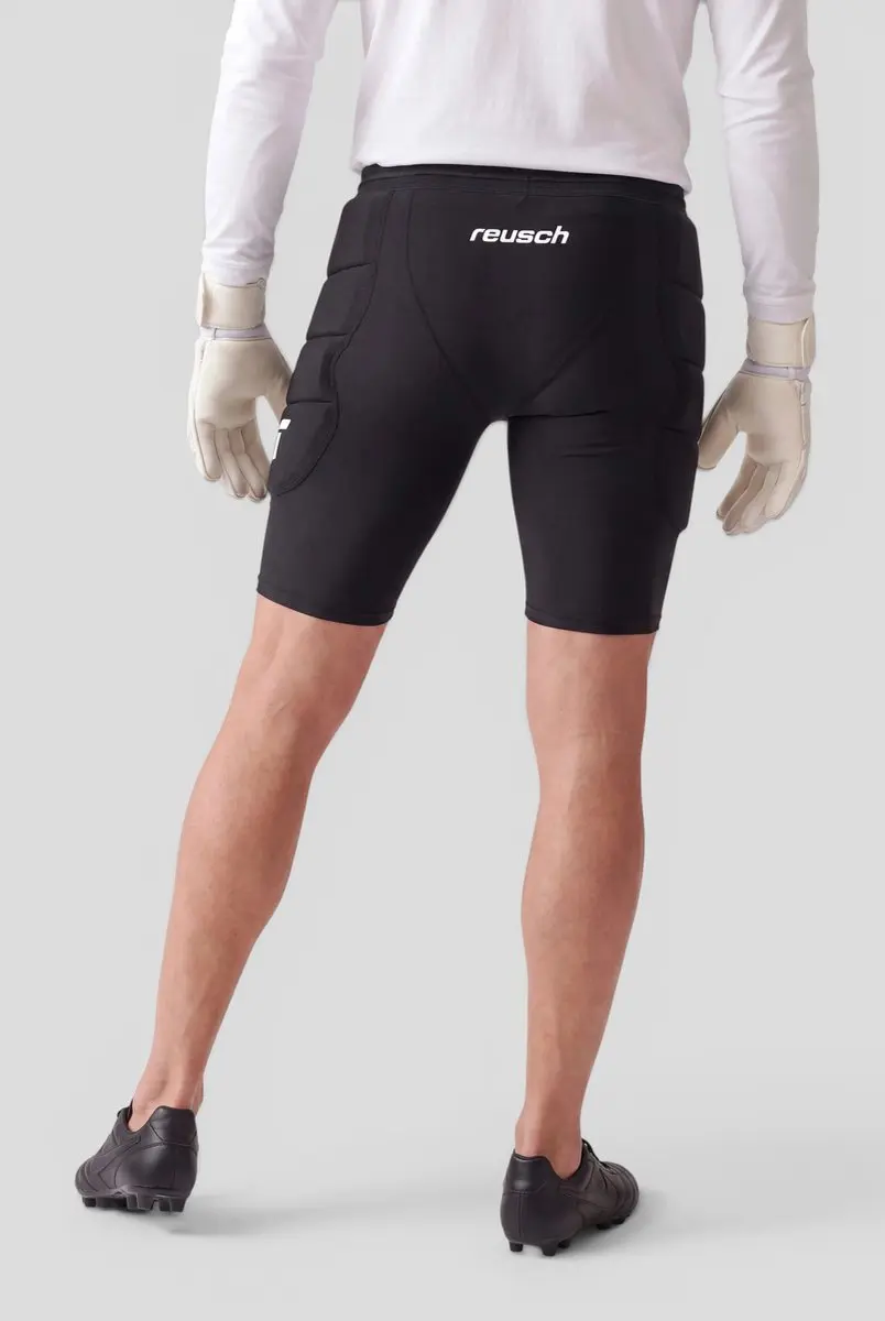 Reusch Soft Padded Compressie Keeper Short S - Zwart
