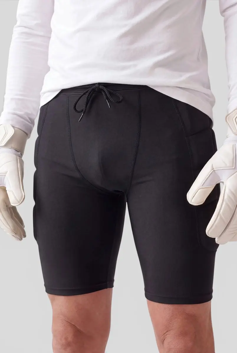 Reusch Soft Padded Compressie Keeper Short S - Zwart