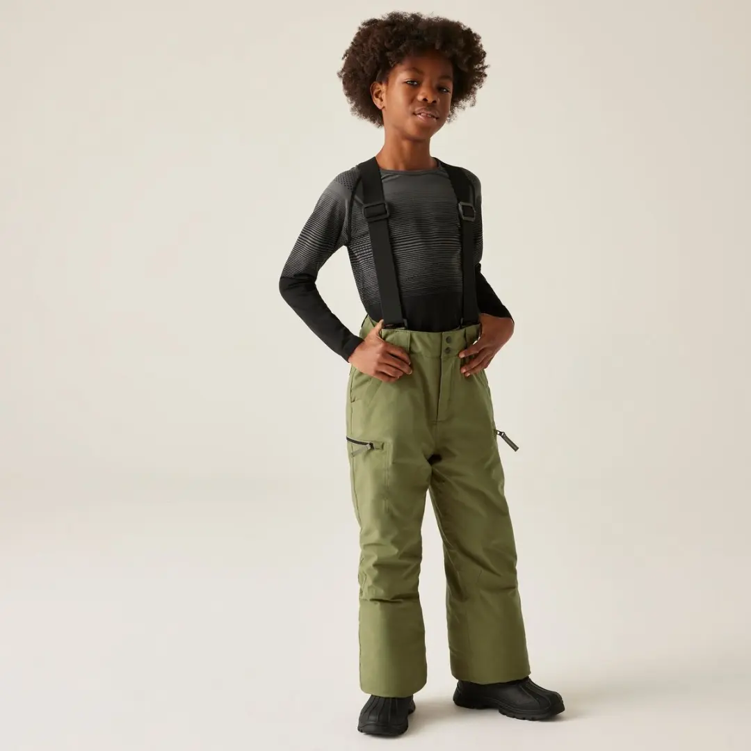Dare2b Pow Ii Broek Groen 11-12 Years Jongens,Meisjes