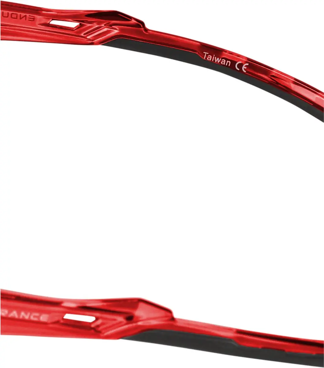 ENDURANCE Philippe Fietsbril - Rood - Roze lenzen
