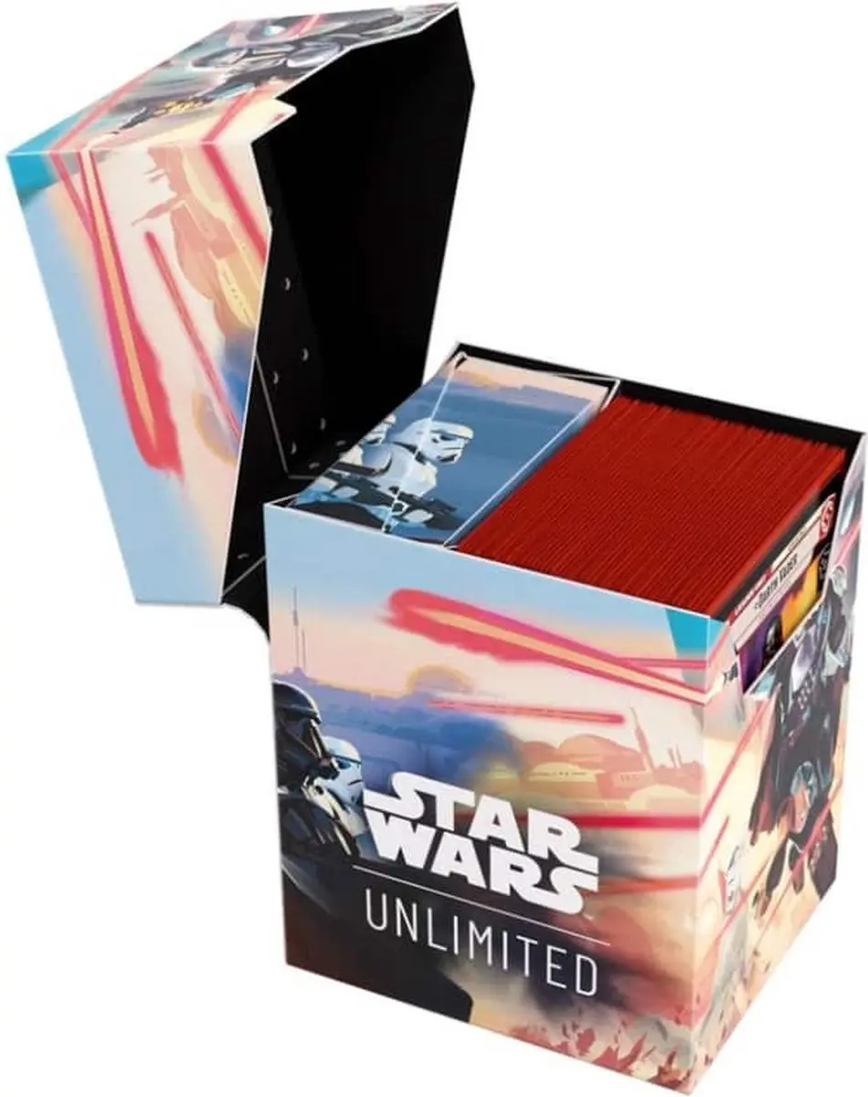 Gamegenic Star Wars Unlimited Mandalorian/Moff Gideon Soft Crate - Trading Cards