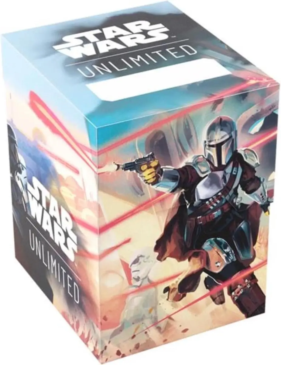 Gamegenic Star Wars Unlimited Mandalorian/Moff Gideon Soft Crate - Trading Cards