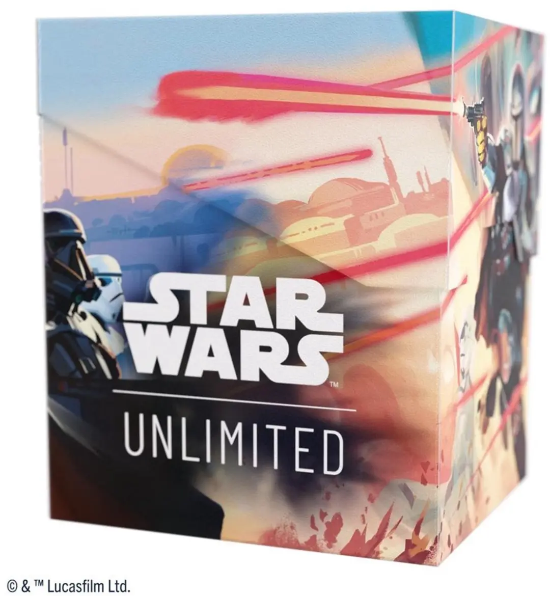 Gamegenic Star Wars Unlimited Mandalorian/Moff Gideon Soft Crate - Trading Cards