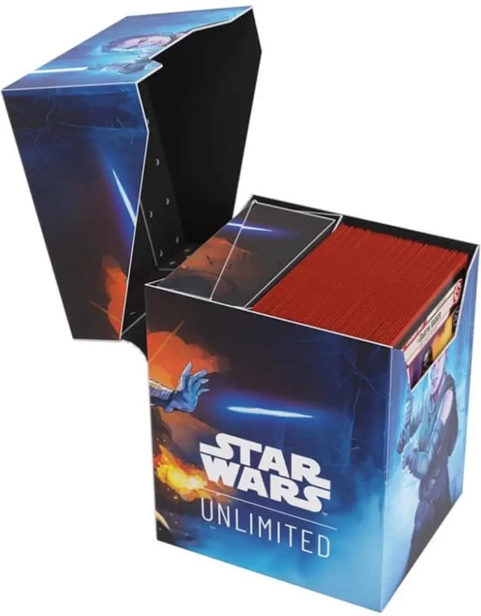 Gamegenic Star Wars Unlimited Rey/Kylo Ren Soft Crate - Star Wars Kaarten