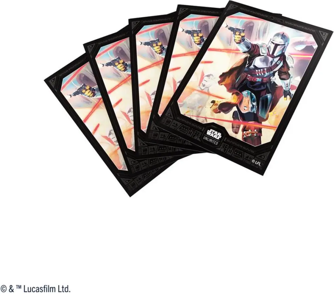 Gamegenic Star Wars Unlimited Art Sleeves Mandalorian