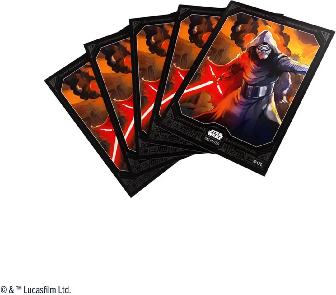 Gamegenic Star Wars Unlimited Kylo Ren Art Sleeves - 4 Spelers