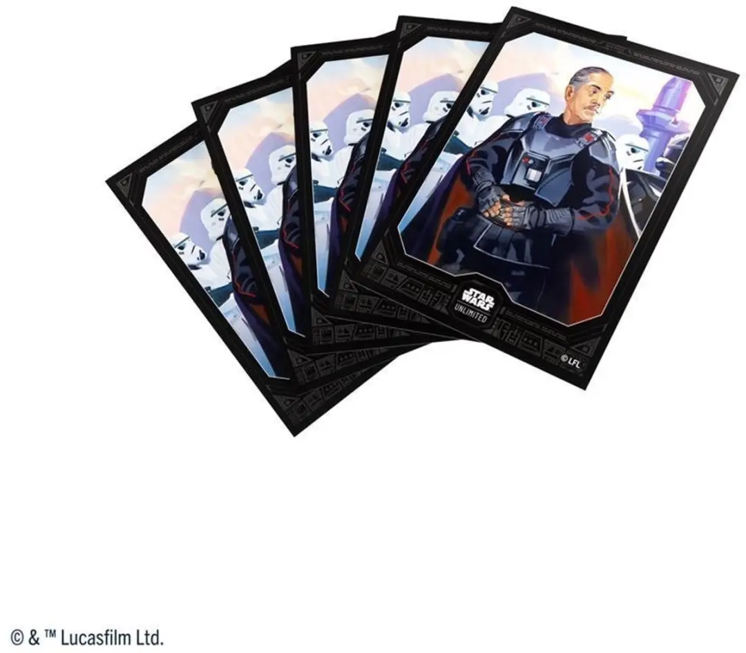 Gamegenic Star Wars Unlimited Moff Gideon Art Sleeves - 4 Spelers