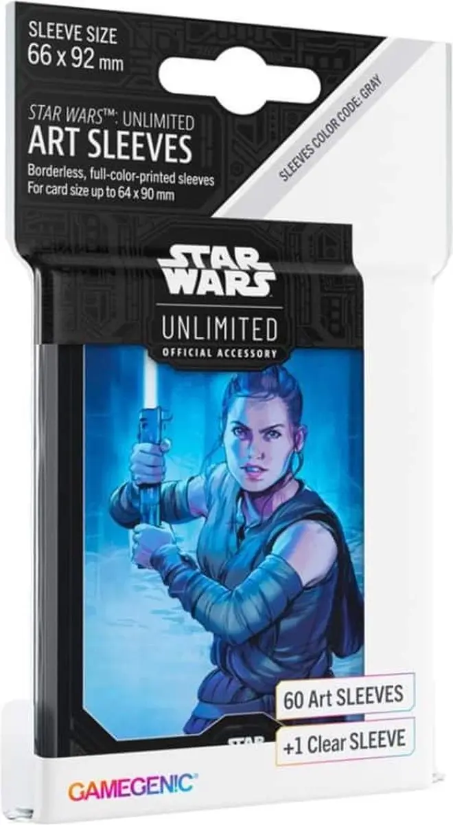Gamegenic Star Wars Unlimited Rey Art Sleeves GGS15057