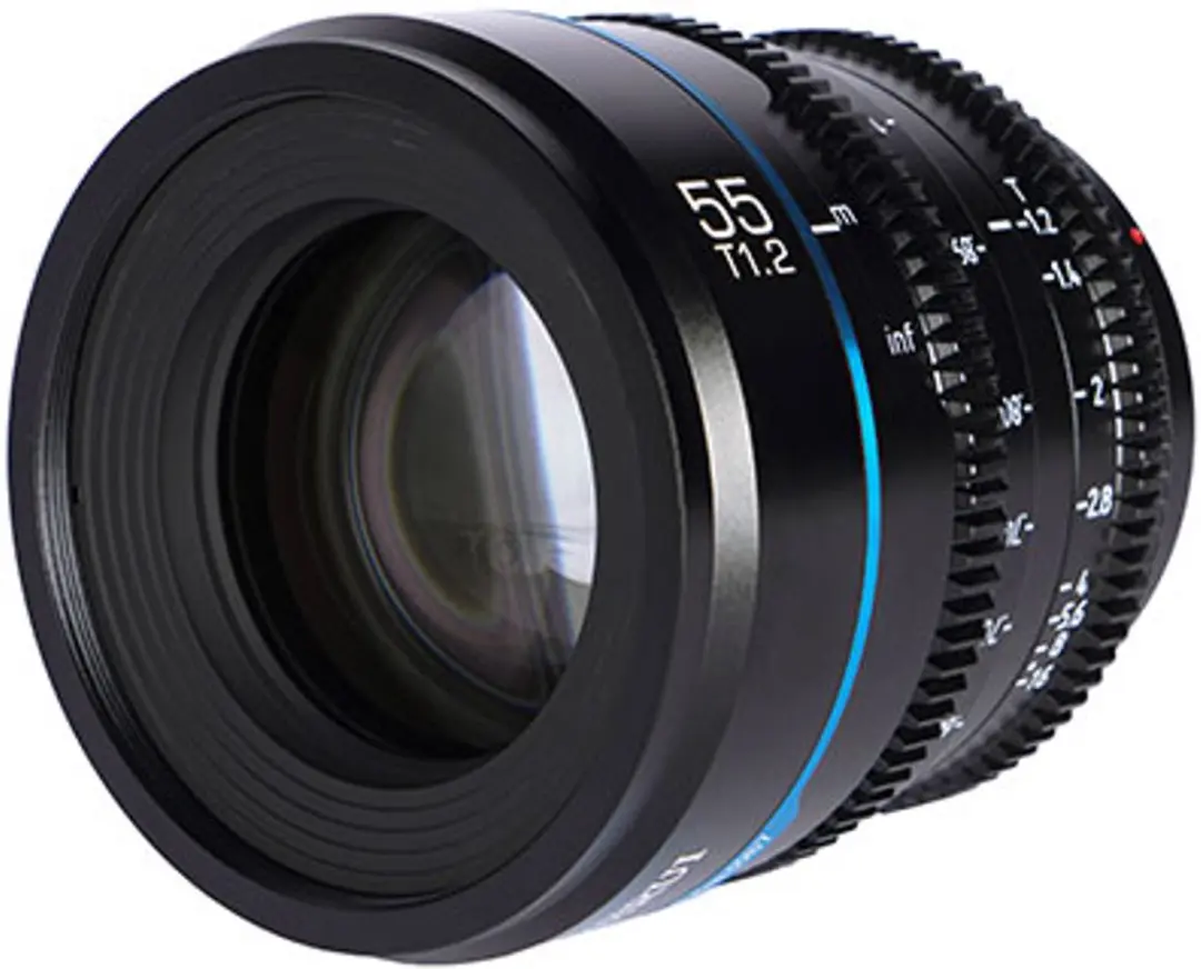 Sirui Nightwalker 55mm T1.2 S35 Cine Lens - Sony - 67mm - Zwart
