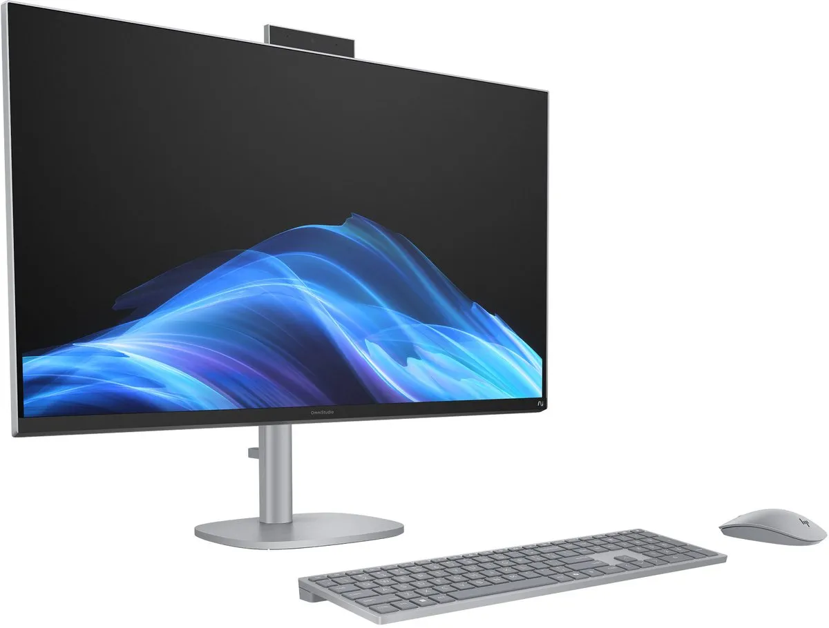 HP OmniStudio X NGAI 32-c1005nb Alles-in-één PC - 80" 4K Zilver