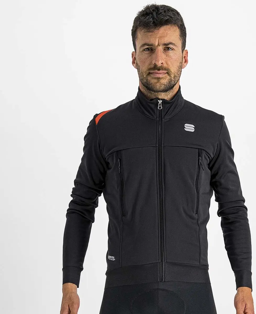 Sportful Fietsjack Heren Zwart