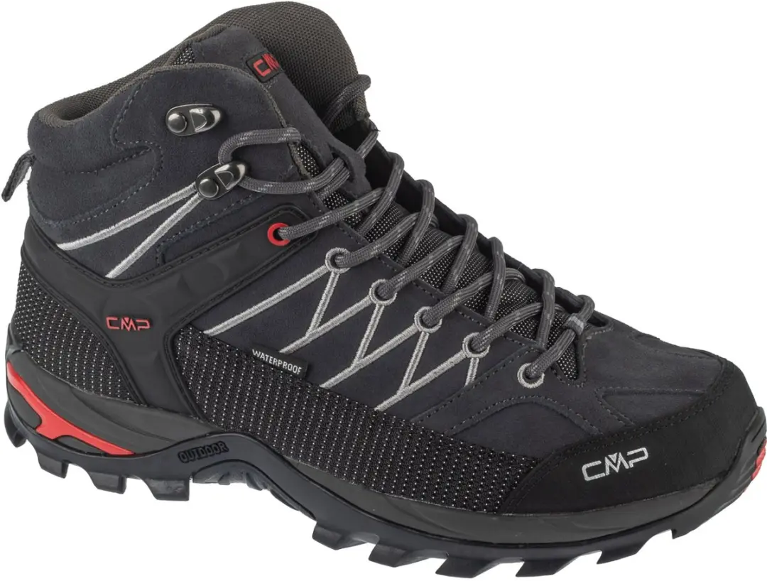 CMP Rigel Mid WP, Mannen, Grijs, Trekkingschoenen, maat: 41