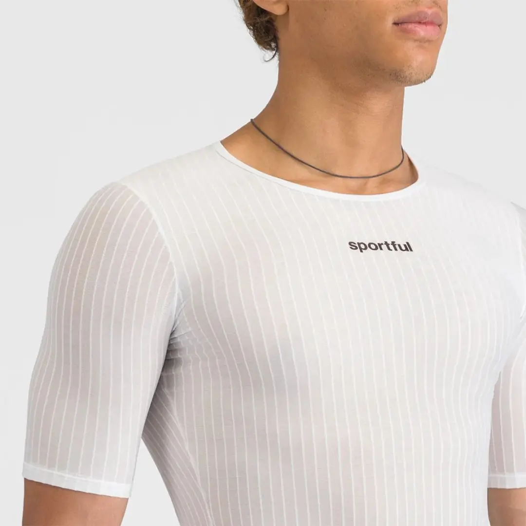 Sportful Pro Korte Mouwen Basislaag 2XL - Wit